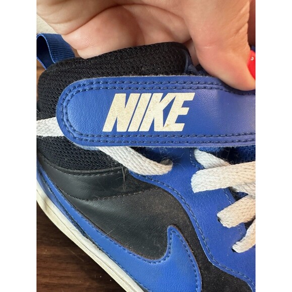 Nike Court Borough Mid 2 DM8872-001 Blue Casual Shoes Sneakers Size 6.5Y - Picture 9 of 12